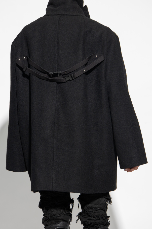Rick Owens 'Luxor Caban' short coat | Men's Clothing | crest